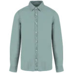 Chemise écoresponsable délavée homme
