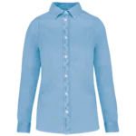 Chemise écoresponsable délavée femme
