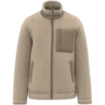 Veste écoresponsable en sherpa unisexe