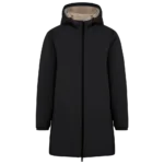 Veste écoresponsable imperméable doublée en sherpa unisexe