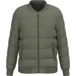 Veste matelassée écoresponsable à col teddy unisexe