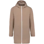 Veste écoresponsable imperméable unisexe