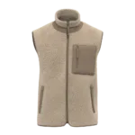 Bodywarmer écoresponsable en sherpa unisexe