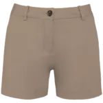 Bermuda chino écoresponsable femme