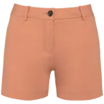 Bermuda chino écoresponsable femme