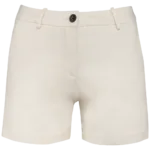 Bermuda chino écoresponsable femme