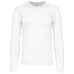 T-shirt double peau sport manches longues unisexe