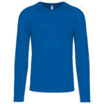 T-shirt double peau sport manches longues unisexe