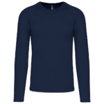 T-shirt double peau sport manches longues unisexe