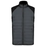 Veste sport bi-matière sans manches unisexe