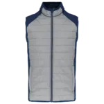Veste sport bi-matière sans manches unisexe