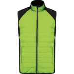 Veste sport bi-matière sans manches unisexe