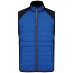 Veste sport bi-matière sans manches unisexe