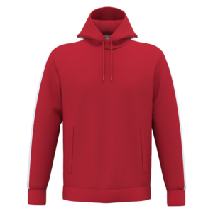Sweat-shirt à capuche teamwear bicolore unisexe