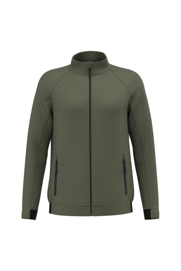 Veste à col montant homme