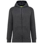 Veste zippée à capuche unisexe