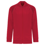 Veste de survêtement zippée avec liseré unisexe
