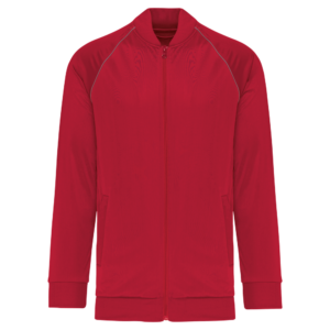 Veste de survêtement zippée avec liseré unisexe