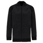 Veste de survêtement zippée avec liseré unisexe