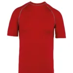 T-shirt technique à manches courtes avec protection anti-UV unisexe