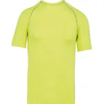 T-shirt technique à manches courtes avec protection anti-UV unisexe