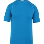 T-shirt technique à manches courtes avec protection anti-UV unisexe