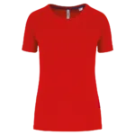 T-shirt de sport à col rond recyclé femme