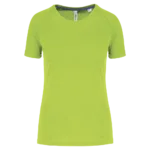 T-shirt de sport à col rond recyclé femme