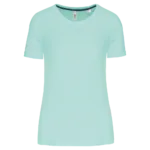 T-shirt de sport à col rond recyclé femme