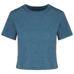 Crop top triblend femme