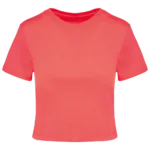 Crop top triblend femme
