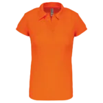 Polo sport manches courtes femme