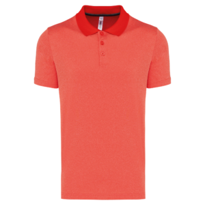 Polo chiné manches courtes