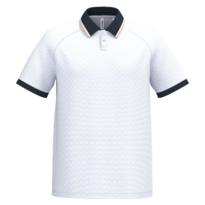 Maillot lifestyle à col polo unisexe