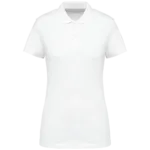 Polo Supima® manches courtes femme