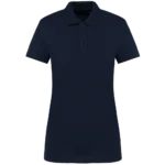 Polo Supima® manches courtes femme