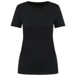 T-shirt Supima® col rond manches courtes femme