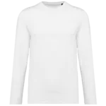 T-shirt Supima® col rond manches longues homme
