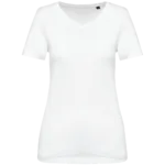 T-shirt Supima® col V manches courtes femme