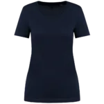 T-shirt Supima® col V manches courtes femme