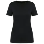 T-shirt Supima® col V manches courtes femme