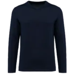 T-shirt Supima® col V manches longues homme