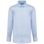 Chemise popeline manches longues homme