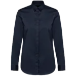 Chemise twill manches longues femme