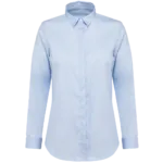 Chemise twill manches longues femme