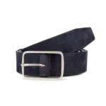 Ceinture cuir  velours homme