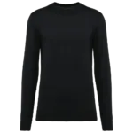Pull Supima® col rond homme