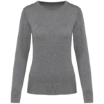 Pull Supima® col rond  femme