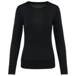 Pull Supima® col rond  femme