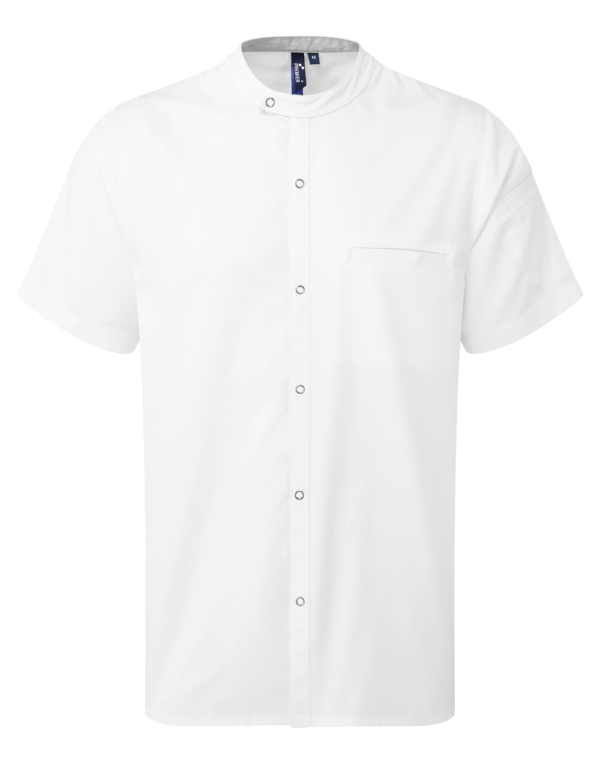 Veste chef cuisinier manches courtes